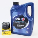 FILTRO ACEITES + ACEITE ELF 10W40 5L DACIA RENAULT 