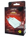 Сетевое зарядное устройство ATX USB тип C, 3000 мА, 5 В