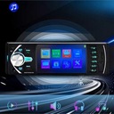 1DIN Bluetooth-автомагнитола с экраном 4x50 Вт Микрофон Пульт дистанционного управления USB AUX MP3