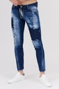 DSQUARED2 Modrá SEXY TWIST JEAN S74LB1049 48 Strih iný