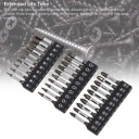 30PCS UDERZENIE PRZYKRECARKI KIT BITOW D2 ACIER MAGNETIC 2IN HEX 3Xphoto 6