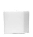 СВЕЧА БЕЛАЯ КВАДРАТНАЯ 7x7см свечи