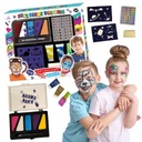 КРАСКИ ДЛЯ ЛИЦА КРАСКИ ШАБЛОНЫ С БЛЕСКАМИ Сделай сам