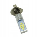 LUCES H1 DIODO LUMINOSO LED BLANCA 60W 1200LM 6000K 2SZT. 