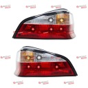 КОМПЛЕКТ ФАР ЗАДНІХ CRYSTAL RED ЧИСТИЙ PEUGEOT 106 1996-1998  (16245407721) фото min 10