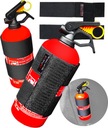 EXTINGUIDOR DE AUTOMÓVIL DE POLVO 1 KG OGNIOCHRON SOPORTE RZEP PARA DE MALETERO 