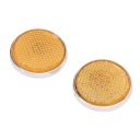 2PCS ПЕРІД FORK COVER ФАРА BURSZTYNOWY M6 МОТОЦИКЛ КРУГЛИЙ 7V  (17879624215) фото min 10