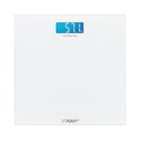 ЕЛЕКТРОННІ ВАГИ ВАННІ Slim WHITE PRECISION GLASS VITAMMY LAMINA