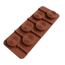 Силиконовая форма для леденцов SPIRALA леденцы на палочке