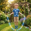 LED скакалка, що світиться, 275 см, 3 режими, 22 світлодіоди
