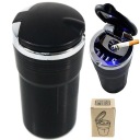 АВТОПЕПЕЛЬНИЦА С подсветкой ХРОМ