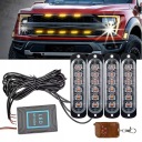 СВІТЛА ПОПЕРЕДЖУЮЧІ LED (СВІТЛОДІОД) СТРОБОСКОП ПУЛЬТ 12V-24V DO ВАНТАЖІВКИ ATV  фото 9
