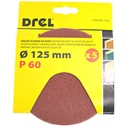 Диски для наждачной бумаги на липучке 125 мм P60 - 5 шт.