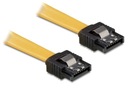 Кабель DELOCK 82473 (SATA - SATA, желтый)