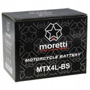 BATERÍA PARA MOTOCICLETA ZELOWY MORETTI MTX4L-BS 