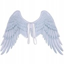 КРЫЛЬЯ БЕЛОЕ ПЕРО АНГЕЛ ДЬЯВОЛ ХЭЛЛОУИН 68x54x33см
