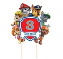 ТОПЕР ДЛЯ ТОРТА ИМЯ ДНЯ РОЖДЕНИЯ PAW PATROL