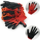 12 ПАР РАБОЧИХ ПЕРЧАТОК С ПРОЧНЫМ ЛАТЕКСНЫМ ПОКРЫТИЕМ 8