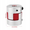1 PCS ZACZE WAU SLIWKOWEGO AVEC PIED ALUMINIUM PODACZ D25 L30 8-8MM HUphoto 6
