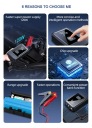 НАСОС КОМПРЕСОР DO ВЕЛОСИПЕДА ШИН MATERACA + POWERBANK 8000 MAH + BOOSTER  (17751525521) фото min 8