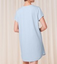 Nočná košeľa Dámske pyžamo TRIUMPH Nightdresses NDK 02 X 48 XXXXL Dominujúca farba modrá