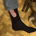 vysoké ponožky ponožka mäkké vtipné kreatívne 1 pár ponožiek Hlavná tkanina akryl