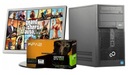 Компьютер Fujitsu с монитором i5/16 ГБ/SSD/GTX1050