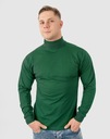 Elegancki Sweter Golf Męski Golfy WXM r M zielony