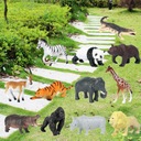 Realistická mini súprava figúrok zvieratiek 12 kusov Kód výrobcu R