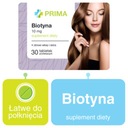 PRIMA Biotín 30 tab 10 mg EAN (GTIN) 5908288911030