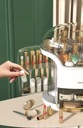 Органайзер RING, коробочка для косметики, украшений XL, многоуровневый Elegant