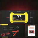 ЗАРЯДНИЙ ПРИСТРІЙ DO AKUMULATOROW 12V 24V AGM ZELOWY LIFEPO4 9 ETAPOW КОЛЬОРОВИЙ LCD  (18547730951) фото min 8