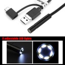 1PC ЧОРНИЙ 15-METROWY ENDOSKOP USB Z 2-MEGAPIKSELOWYM WODOODPORNYM CV  (17867634446) фото min 5