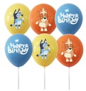 Фольгированные шары для собак BLUEY BINGO на день рождения 21 шт.