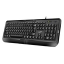 Офисная USB-клавиатура Genius KB-118, черная