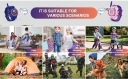 WALKIE TALKIE ГОДИННИК ДЛЯ ДІТЕЙ ВІД 3 РОКІВ, синій/рожевий, Функція 7в1