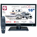 Телевизор 16 дюймов Unispectra Smart (WebOS) 12 В/240 В S2/T2/C Magic Remote