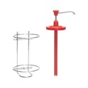 Насосной дозатор с вешалкой для мытья рукой Wurth