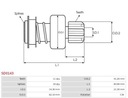 BENDIKS STARTER BOSCH 6033AD0250 DAF CF75 1346162 1633811 233948 SD0143 photo 5 - milautoparts-fr.ukrlive.com