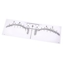 Линейка самоклеющаяся для укладки бровей 10 шт.