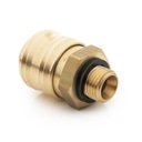 Быстрый разъем 1/4 дюйма, прямая мышца с наружной резьбой