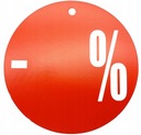 АКЦИОННАЯ ЭТИКЕТКА СКИДКА % 8,8 см 10 шт.
