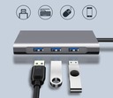 HUB USB-C Адаптер HDMI 11 в 1 4K VGA Gigabit Ethernet Разъем RJ45 SD VGA M1 M2