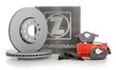 DISCOS ZAPATAS PARTE DELANTERA ZIMMERMANN - BMW 5 E39 324MM 