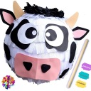 БОЛЬШАЯ КОРОВА ПИНАТА НА ДЕНЬ РОЖДЕНИЯ ПИНАТА + БЕСПЛАТНЫЕ ПОДАРКИ