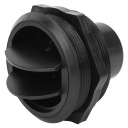 BLACK ROUND LATTICE AIR CONDITIONING LONG TYPE 82/75/46MM DO CAR AUTOBUSOWEGO  photo 8