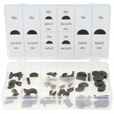 НАБОР ПОЛУКРУГЛЫХ КЛИНОВ НАБОР 80 ЭЛЕМЕНТОВ.