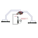 КОМПЛЕКТ ГИДРАВЛІЧНИЙ 2 SEKCYJNY: РОЗПОДІЛЮВАЧ 60L + ДЖОЙСТІК MOTOPRO  (18458033261) фото min 5