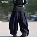 Dámske nohavice Cargo Pants ZANZEA Kaftan Wide Leg Tousers C Kód výrobcu 202311130121422144480099