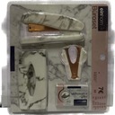 ŚLICZNY ZESTAW BIUROWY MARMURKOWY